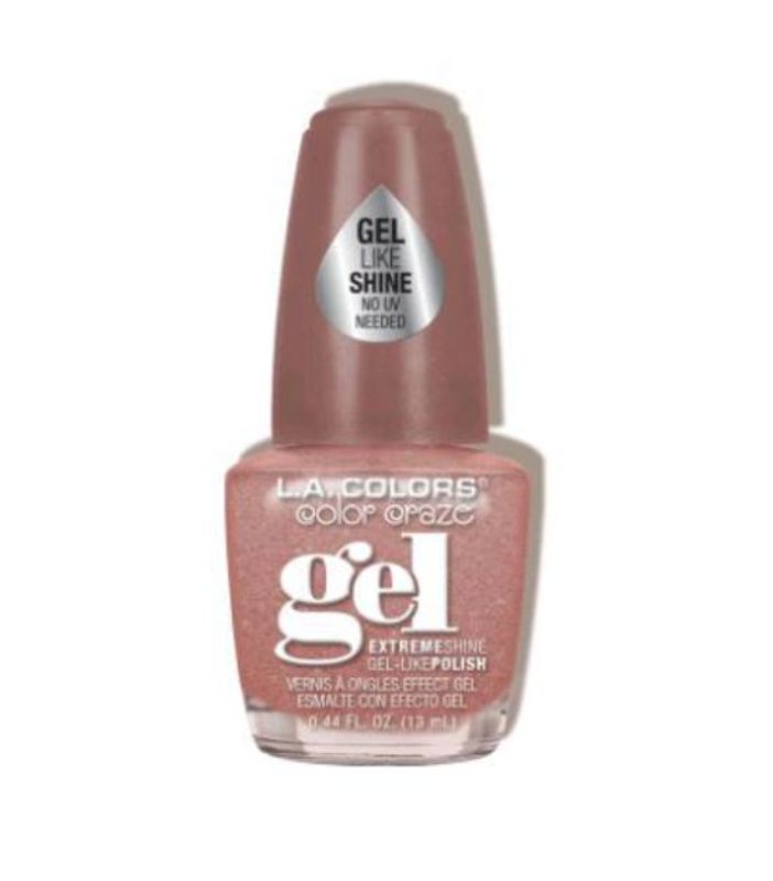 LA Colors Gel Shine Polish in Chateau offers a sophisticated shade with a high-shine finish, perfect for easy salon-quality manicures.