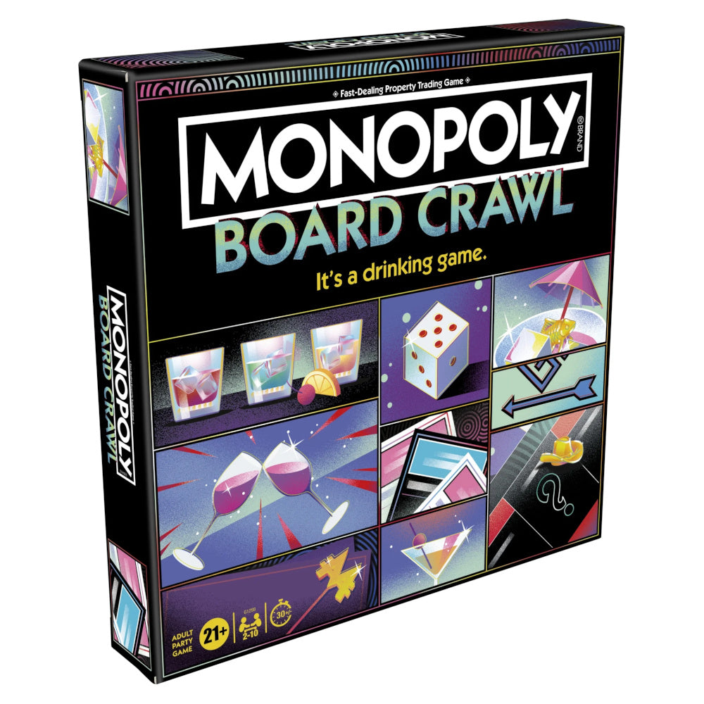 Monopoly - Board Crawl - Drinking Card Game
