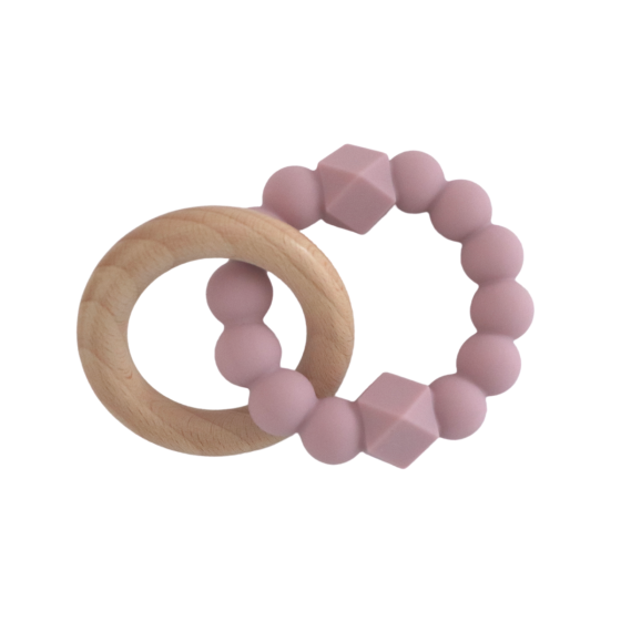 Moon Teether - Mauve - Jellystone