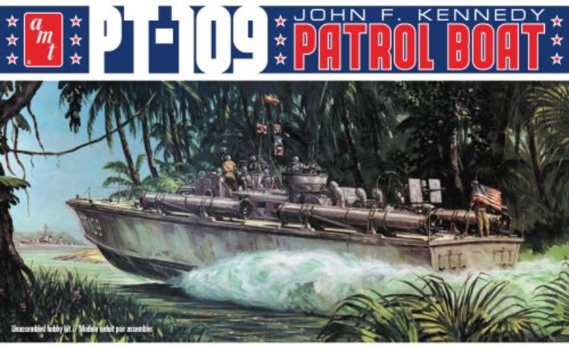 Plastic Kitset - 1/64 Patrol Boat PT-109Kennedy