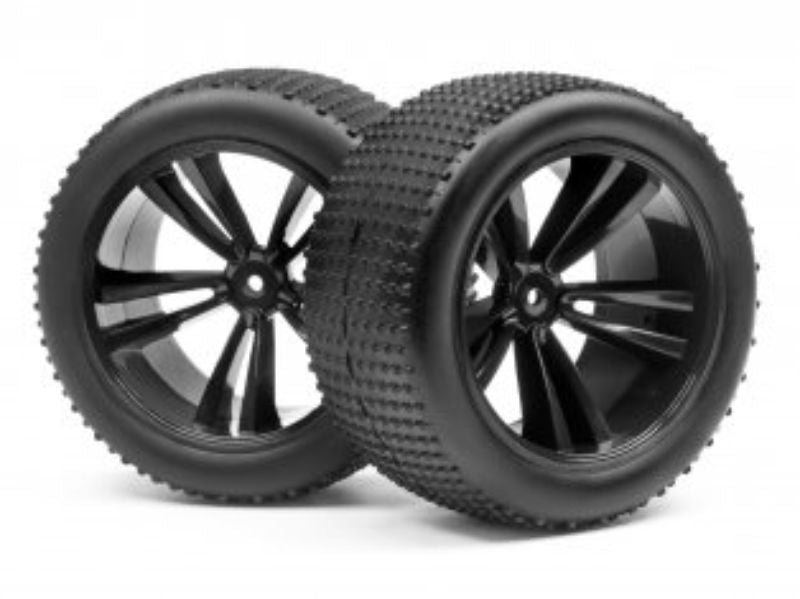 High-performance wheel and tire set for Maverick Strada XT models, enhancing grip and handling on any terrain.