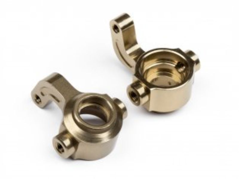 Durable Ion Aluminum Front Knuckles for MV 28087 Maverick RC cars, enhancing steering precision and performance on any terrain.