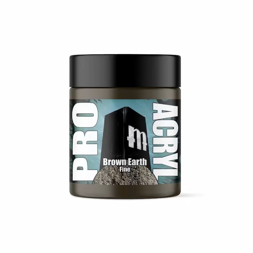 Monument Hobbies - Basing Textures - Brown Earth - Fine 120ml - Model Paint