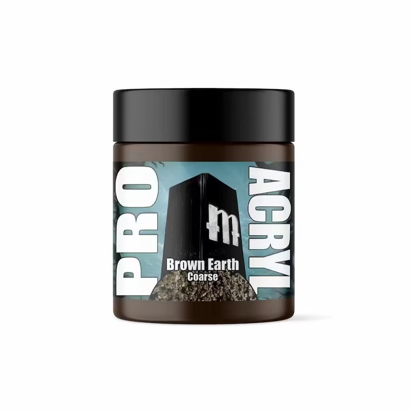 Monument Hobbies - Basing Textures - Brown Earth - Coarse 120ml - Model Paint