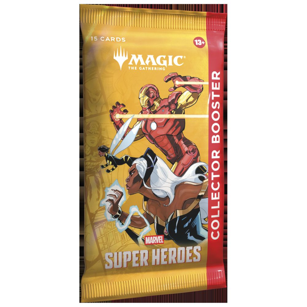 Magic: The Gathering Marvel Super Heroes - Collector Booster Display