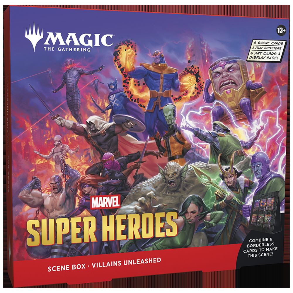 Magic: The Gathering Marvel Super Heroes - Scene Box Display