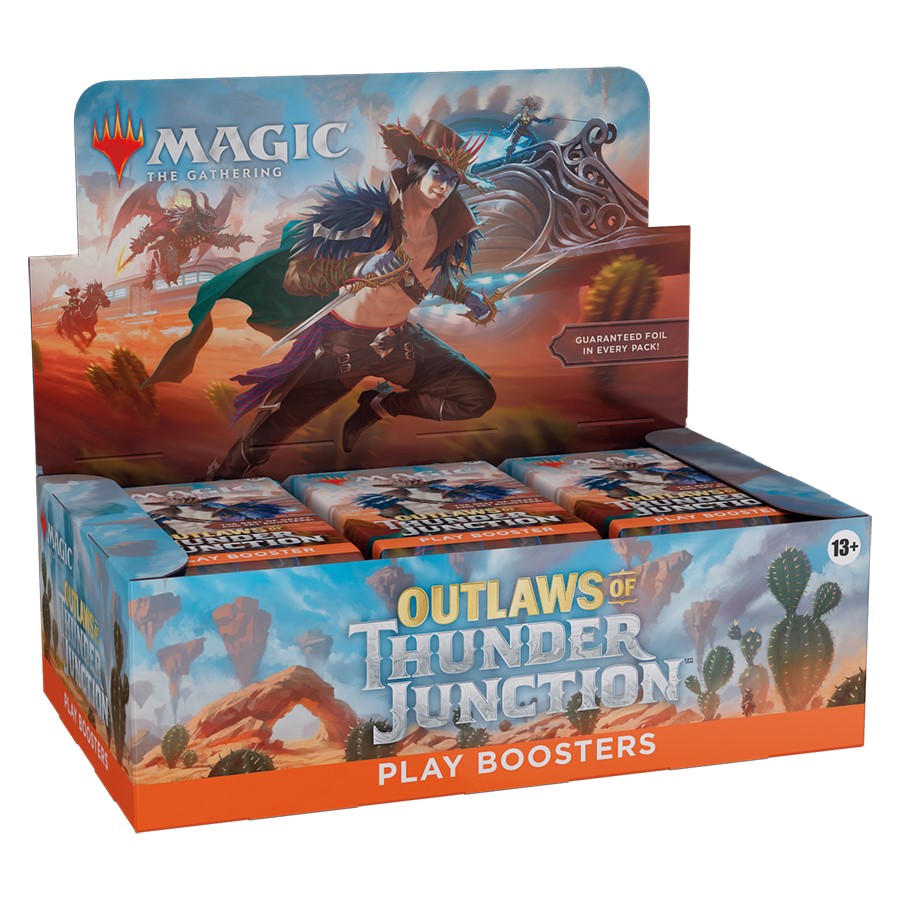 Magic: The Gathering Outlaws of Thunder Junction - Play Booster Display