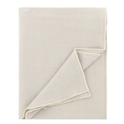 Linen Cotton Tablecloth Beige 150x250cm - Baksana
