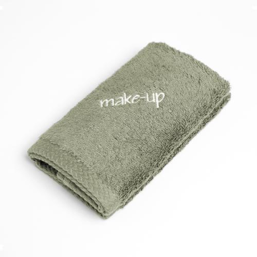 Bamboo Cotton Makeup Face Towel Thyme 33x33cm 700gsm - Baksana