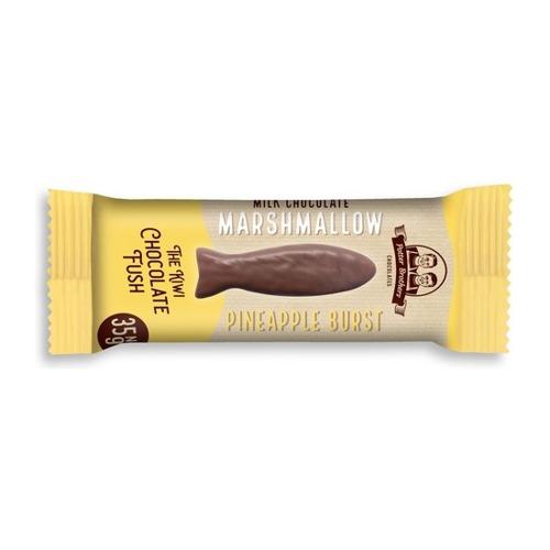 Potter Brothers Pineapple Chocolate 'Fush' Pack of 32 35g