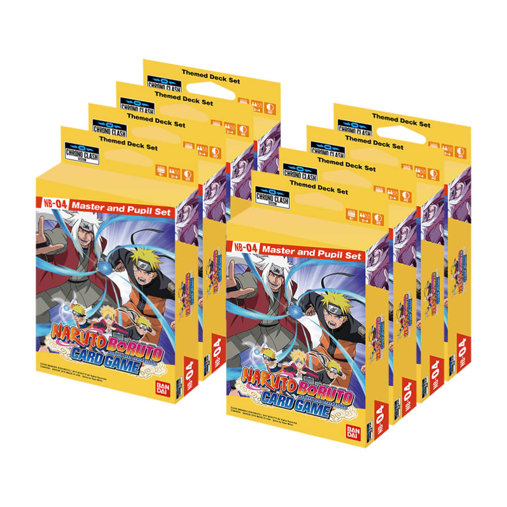 Chrono Clash System TCG - Naruto Boruto - Expansion Deck Set Display - 212551