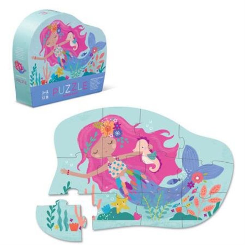 Mini Jigsaw Puzzle - Croc Creek Mermaid Dream (12pc)