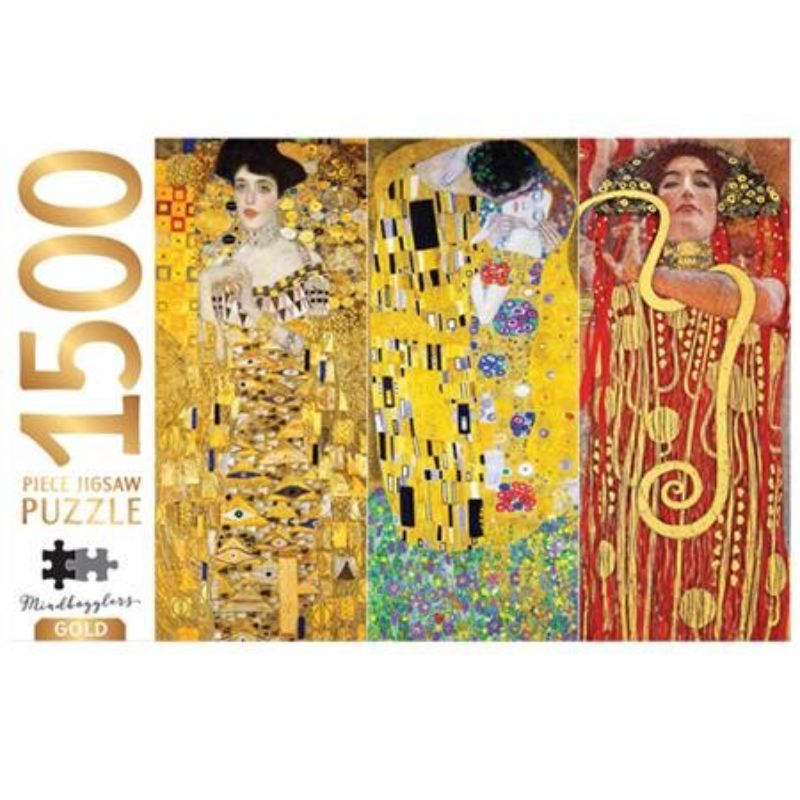 Jigsaw Puzzle - Mindbogglers Gold Klimt Collection (1500pc)