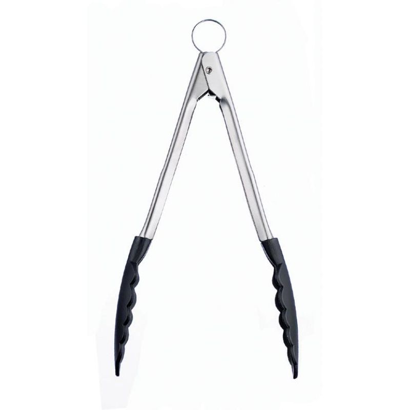 Cuisipro Locking Tongs - Non-Stick Nylon | 24cm