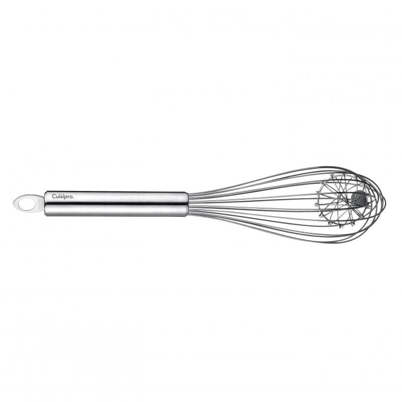 Cuisipro Stainless Steel Duo Whisk With Wire Ball
