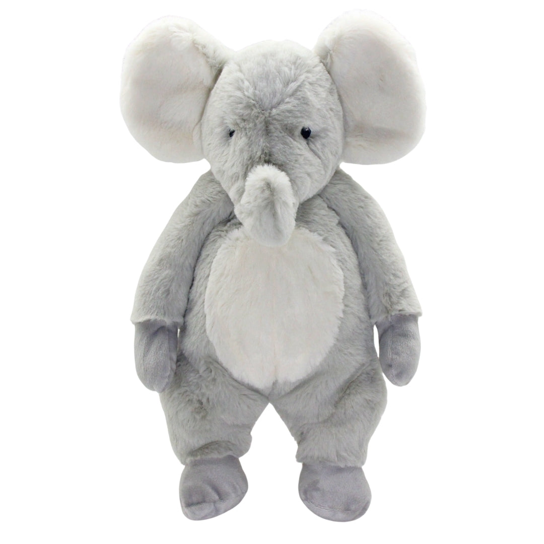 Soft Plush Toy - Eloise Elephant. Floppy Grey Elephant