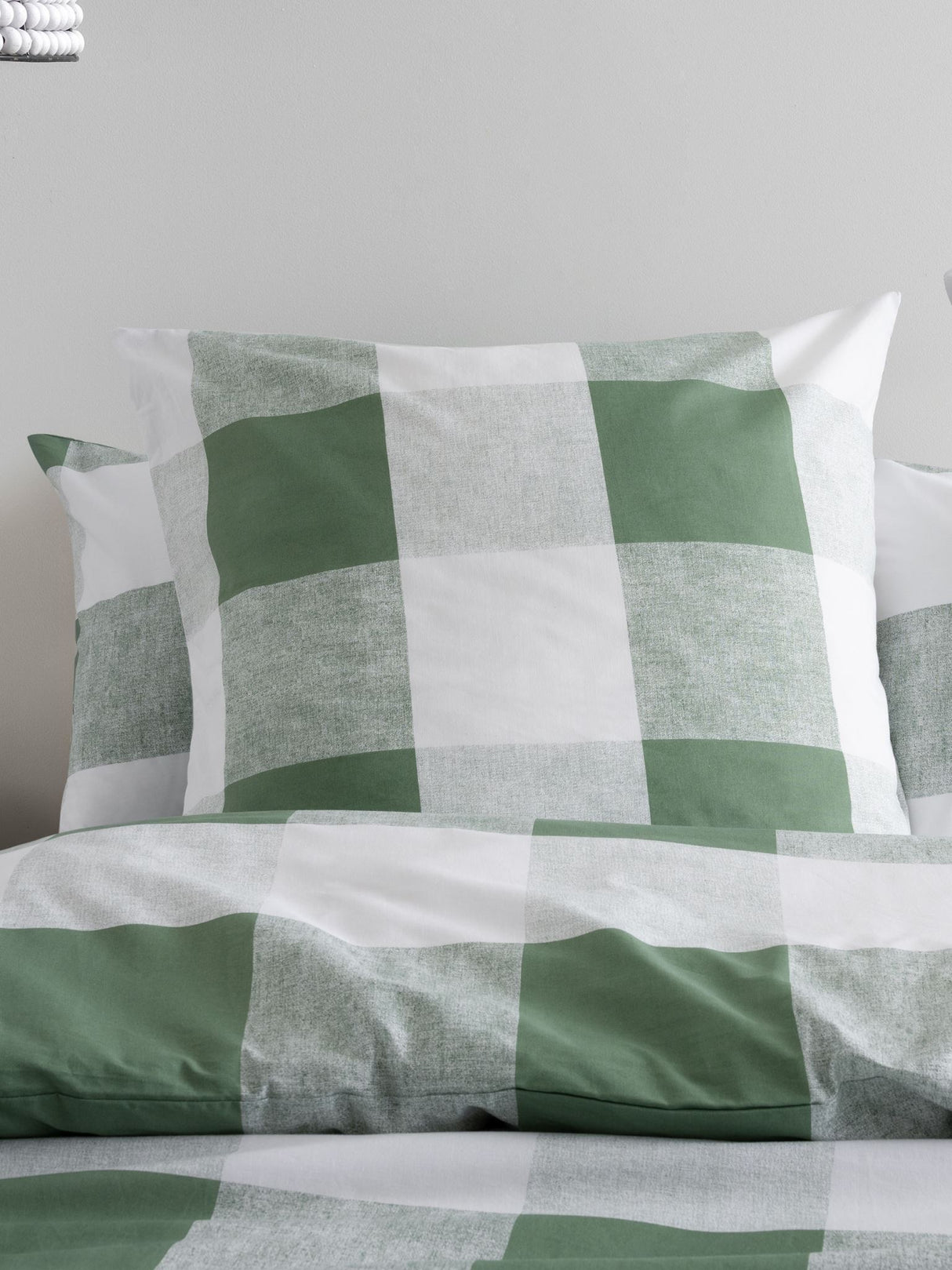 Alec Duvet Cover Set by Nu Edition - Super King - Moss