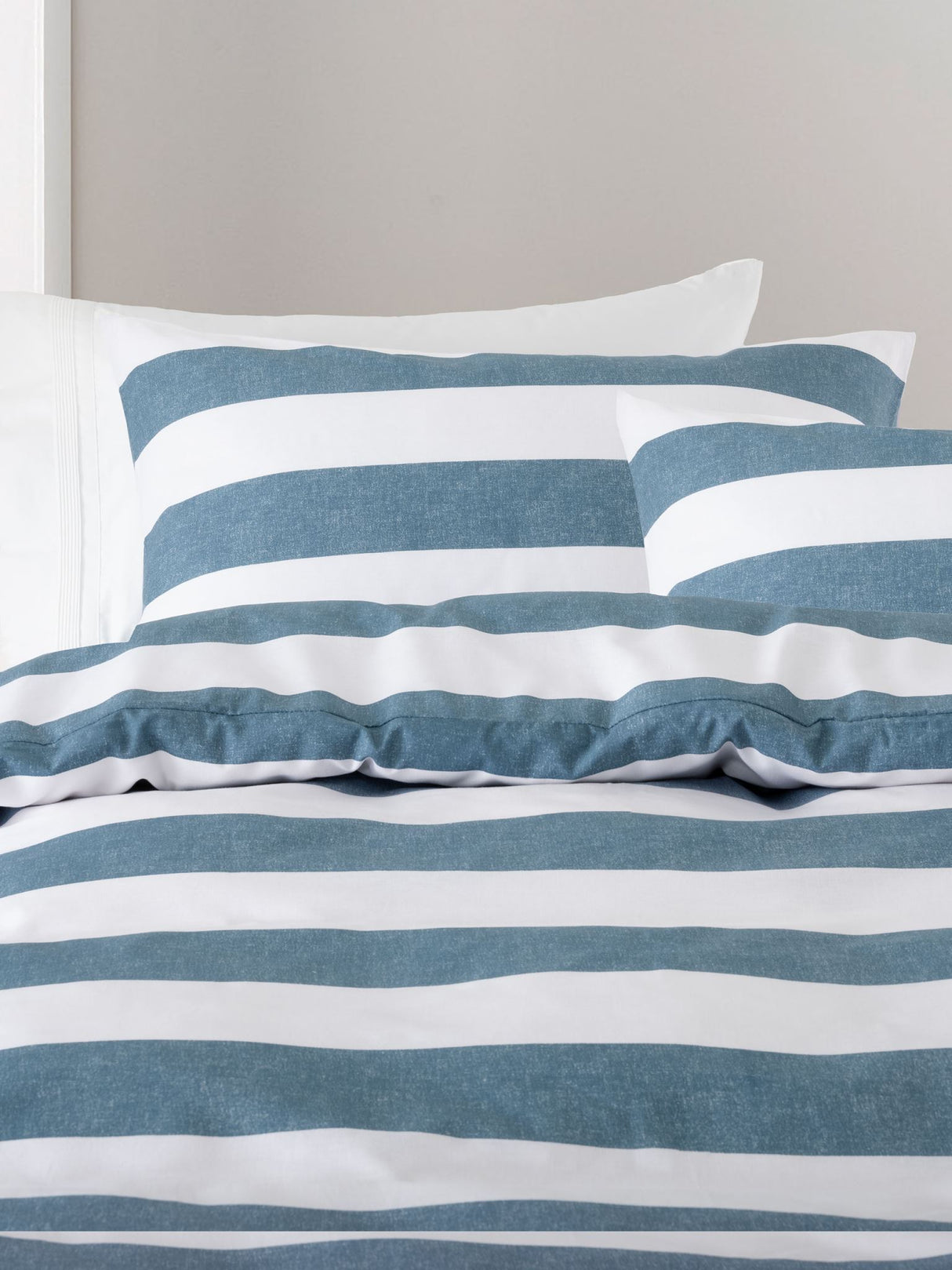 Sydney Duvet Cover Set by Nu Edition - Denim - Single