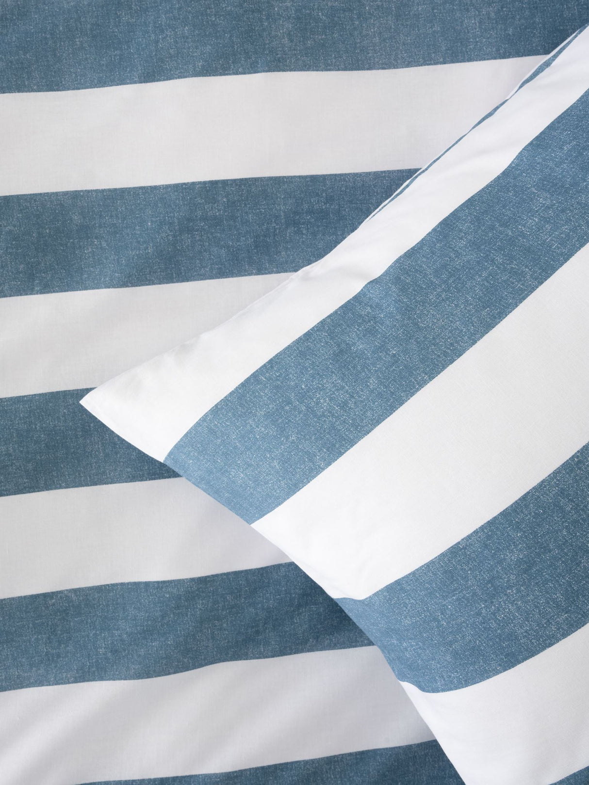 Sydney Duvet Cover Set by Nu Edition - Denim - Super King