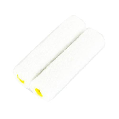 110mm Microfibre Mini Smooth Roller Sleeve 2 Pack