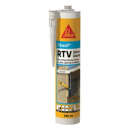 Sikasil RTV Glass and Ceramic Silicone Sealant White 300ml 448142