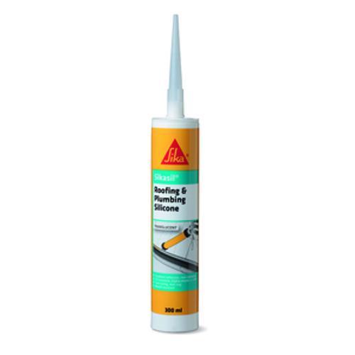 Sikasil Roofing and Plumbing Silicone Sealant 300ml Translucent