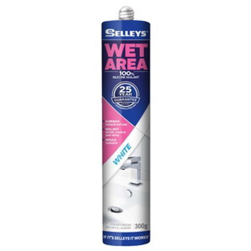 Wet Area Silicone Sealant White 300g