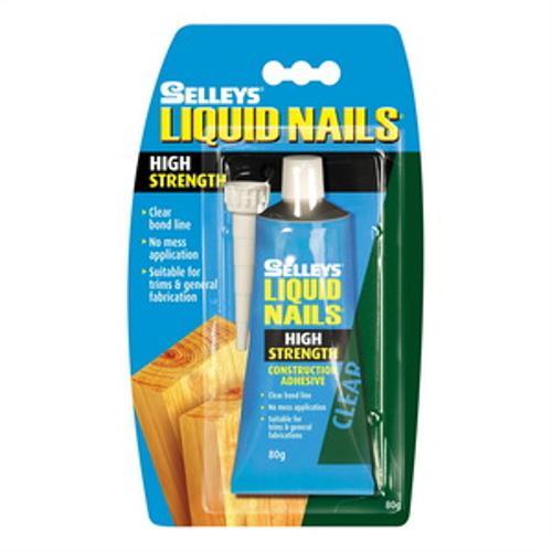 Liquid Nails Construction Adhesive Clear 80g