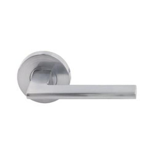 S Range Shiloh Lever Dummy Satin Chrome SHI103