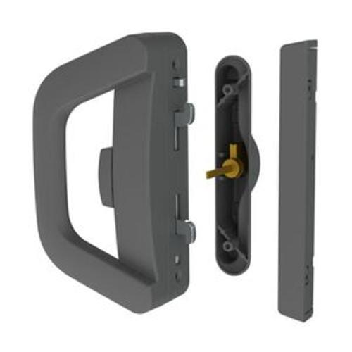 Albany Endeavour Locking D-Handle Interior Slim Pull Exterior Black