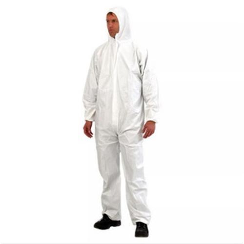 BarrierTech SMS Disposable Coveralls White 2XL DOWSMS2XL