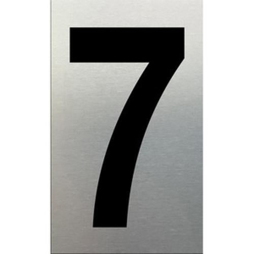 Self-Adhesive Aluminium Number 7 75mm