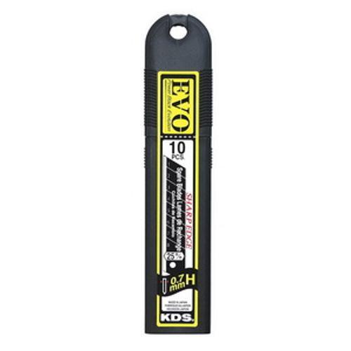Knife Blade EVO Power Black Blades 25mm 10 pack