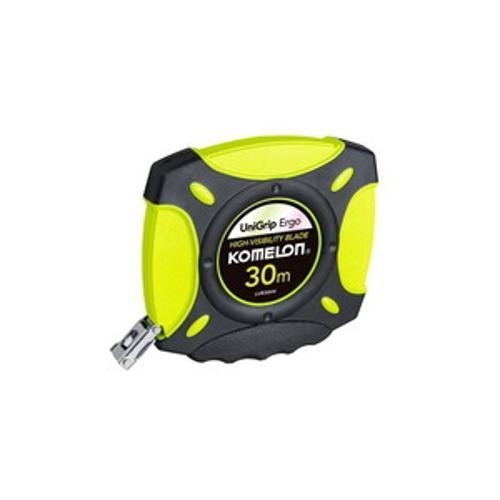 UniGrip Ergo Pocket Tape Measure 30m x 10mm High-Vis Long Closed Steel Blade