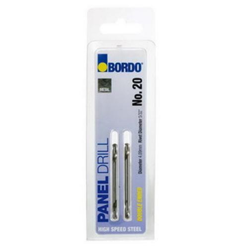 Double Ended Panel Drill No.20 (4.09mm) HSS 2-Pack 2345-20S