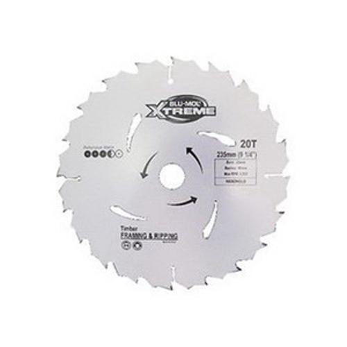235 x 25mm 20T Circular Saw Blade