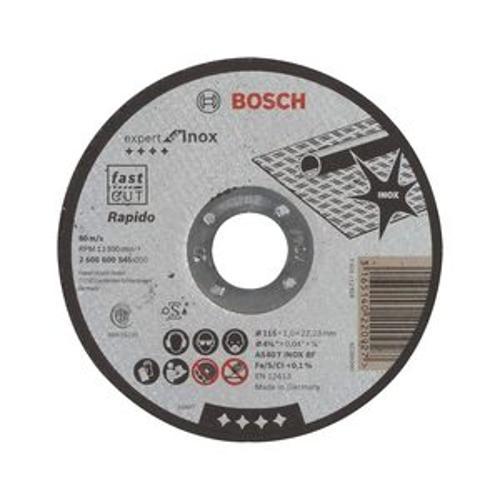 Inox Straight Cutting Disc 115 x 1 x 22.23mm