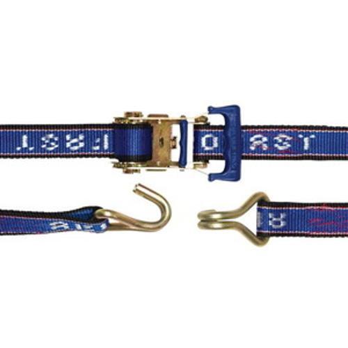 Tradesman Ratchet Tiedown 6m x 25mm 1200Kg Blue 2-Pack TM25TW