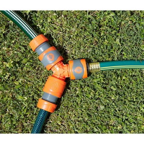 3 Way Plastic Hose Coupler 12mm Connection