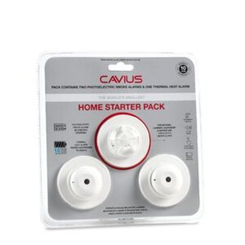 Nano Home Starter Pack Including Two Smoke Alarms & One Heat Thermal Alarm 10