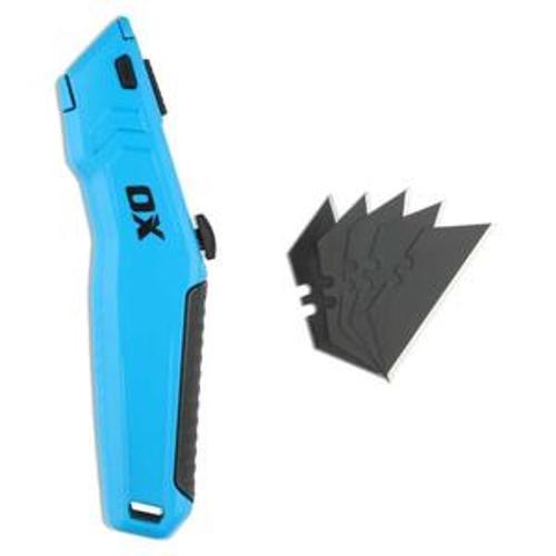 Pro Retractable Utility Knife with Blades
