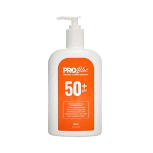 ProBloc Sunscreen SPF50+ Pump Pack 500ml SS500-50