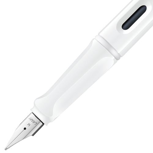 Lamy Safari LE Fountain Pen All White Multi Fine (0B1)