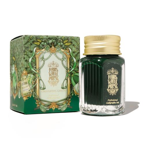 Ferris Wheel Press Calligraphy Ink Galloping Green 28ml