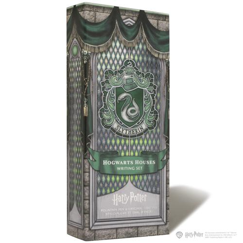 FWP Carousel Fountain Pen & Ink Set WB Harry Potter Hogwarts Slytherin