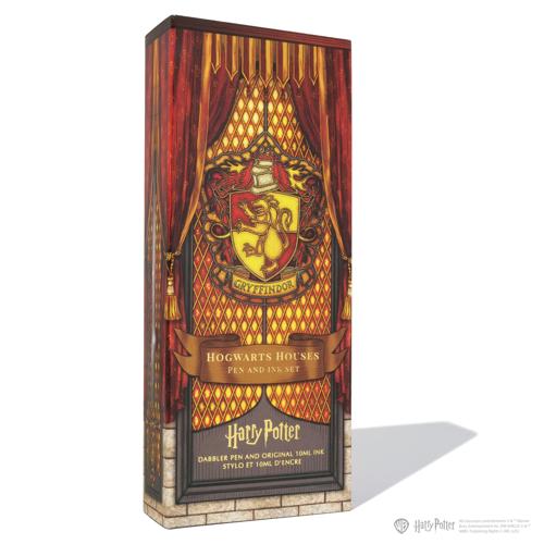 FWP Dabbler Pen and 10ml Ink Set WB Harry Potter Houses of Hogwarts Gryffindor