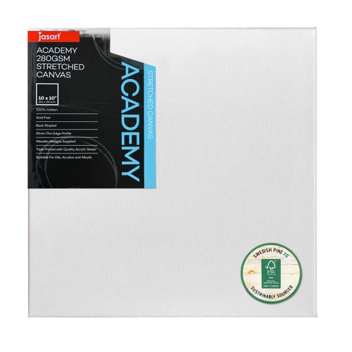 Jasart Academy Thin Edge Canvas 4 X 4 Inch (102 X 102mm)