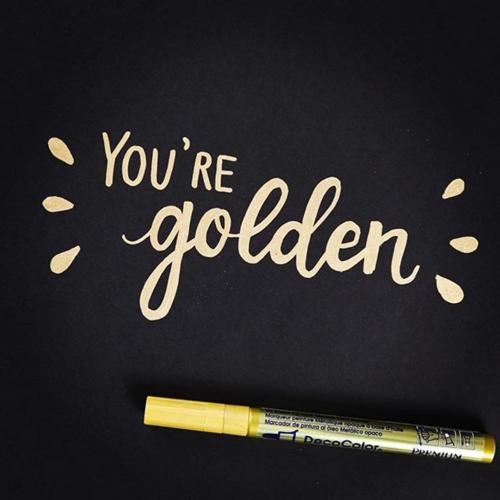 Marvy DecoColor Premium Bullet Paint Markers Bullet Copper