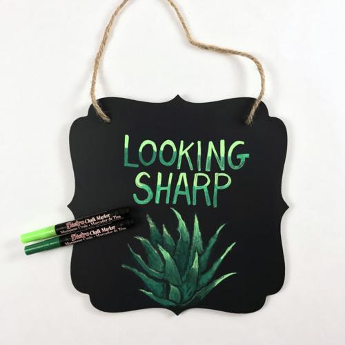 Marvy Bistro Bullet Chalk Markers Bullet Fluorescent Green