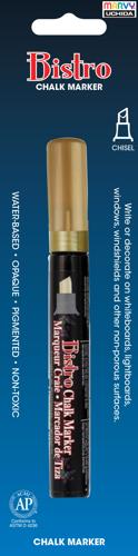 Marvy Bistro Chisel Chalk Markers Chisel Gold